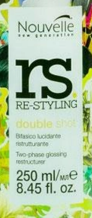 Двофазний засіб для блиску і відновлення волосся Nouvelle Double shot 250 мл, фото 3
