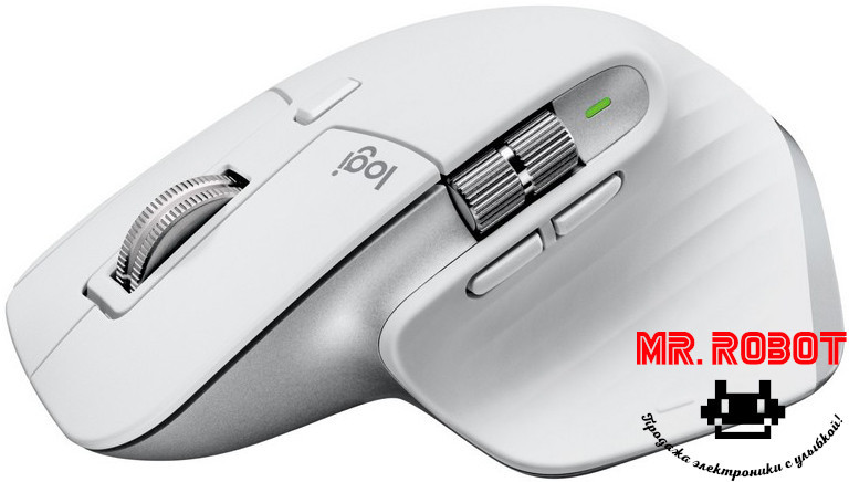 Беспроводная компьютерная мышка Logitech MX Master 3S (белая) - фото 7 - id-p1933475663