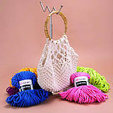 Yarnart MACRAME BRAIDED (Макраме Брейдед) № 767 рожевий (Пряжа макраме, нитки для в'язання), фото 4