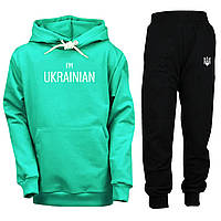 Стильний спортивний костюм для дівчинки "I'm Ukrainian", 3-16 років
