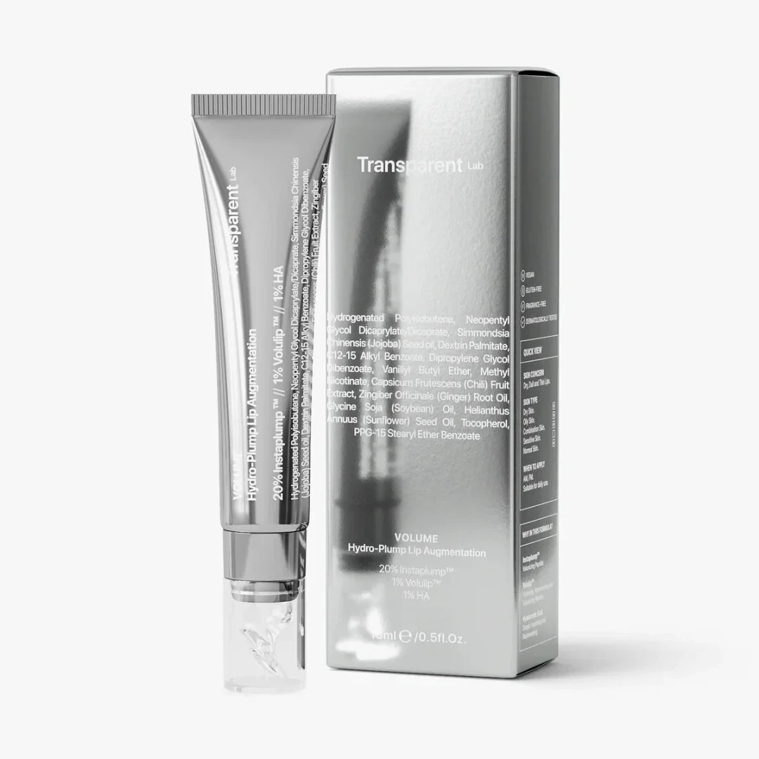 Засіб для ефекту збільшення губ Transparent Lab VOLUME Hydrating Lip-Plumping Treatment