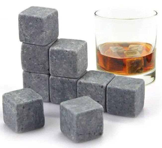 Камені охолоджувальні для віскі Whisky Stones, 9 шт.