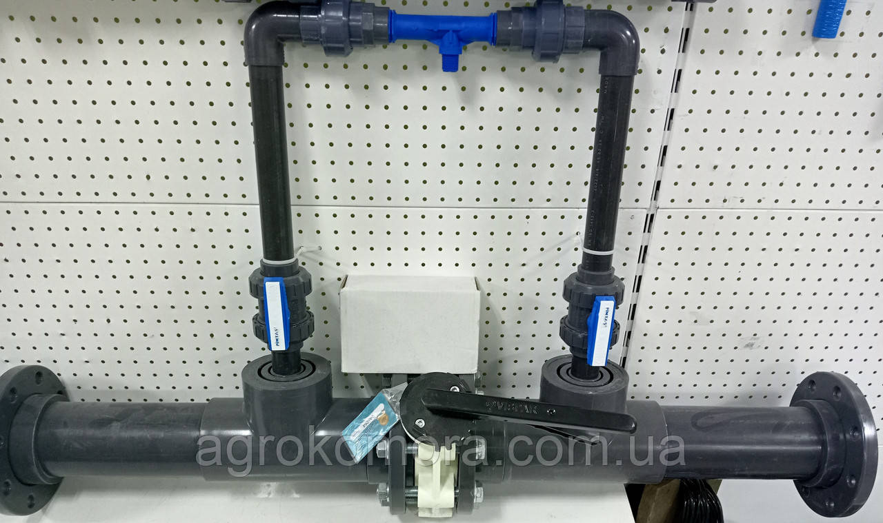 Вузол внесення добрив Д110 в комплекті з інжектором 1", фото 1