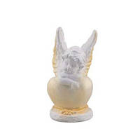 Статуэтка Ангел на сердце цветной (гипс) AN0735-11(G)