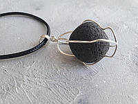 Кулон срібний "Лава" (Вулканіт)