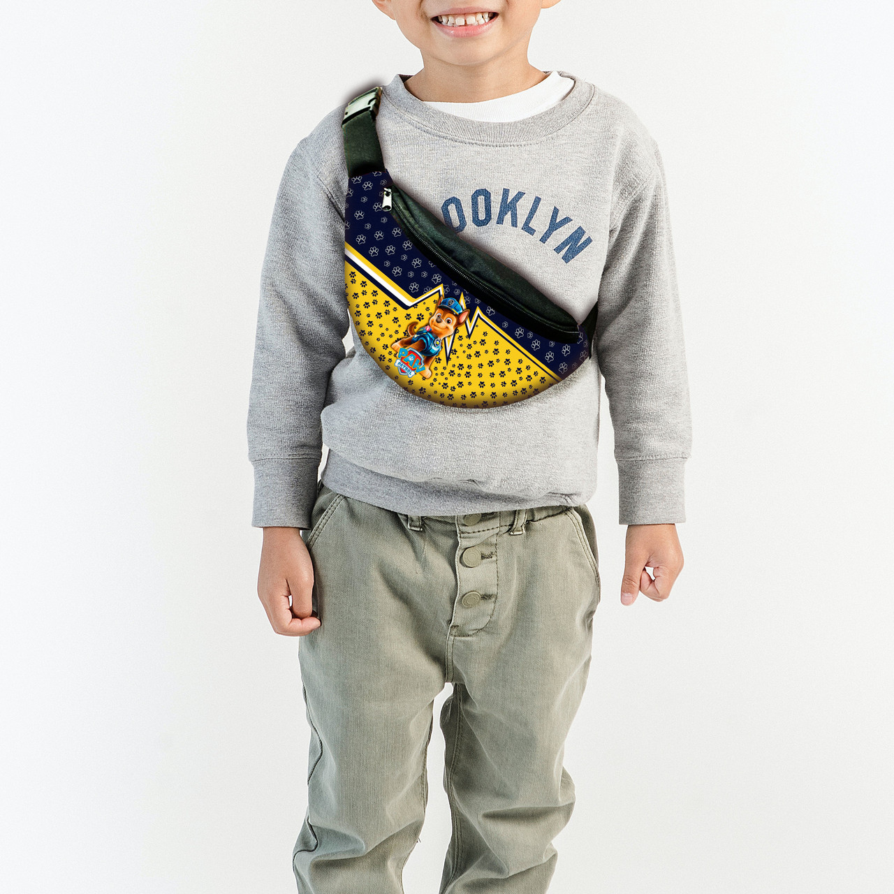 Сумка-бананка щенячий патруль "RAW PATROL" з принтом, 35х15см, дитяча, молодіжна (0103), фото 1