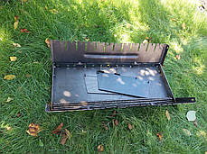 Мангал валіза на 12 шампурів товщина 2 мм, фото 2