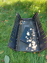 Мангал валіза на 12 шампурів товщина 2 мм, фото 3