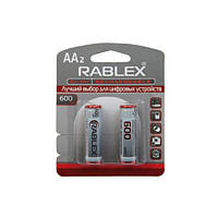 Батарейка аккумулятор RABLEX HR6 AA 600mAh (цена указана за 2 шт )