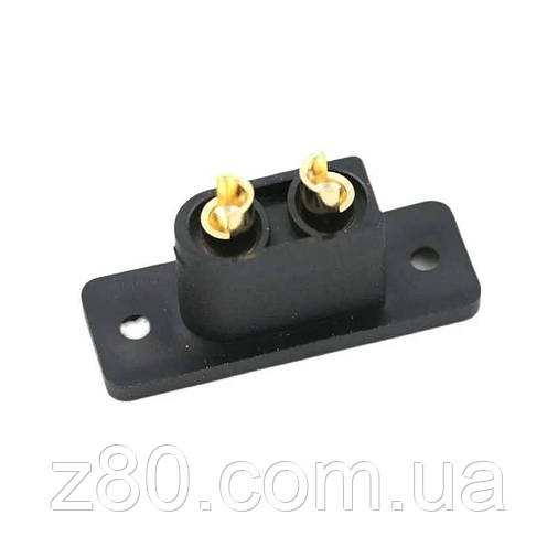 Силовий роз'єм XT90E-M (тато) для кріплення на корпус, фото 2