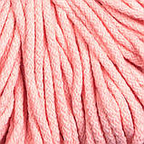 Yarnart MACRAME BRAIDED (Макраме Брейдед) № 767 рожевий (Пряжа макраме, нитки для в'язання), фото 3