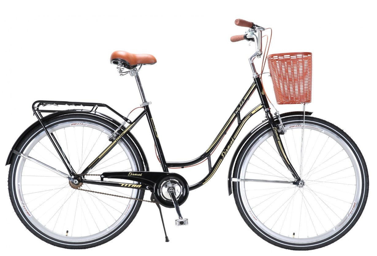 Велосипед Titan 28" Diamond 2021 Рама 19" чорний