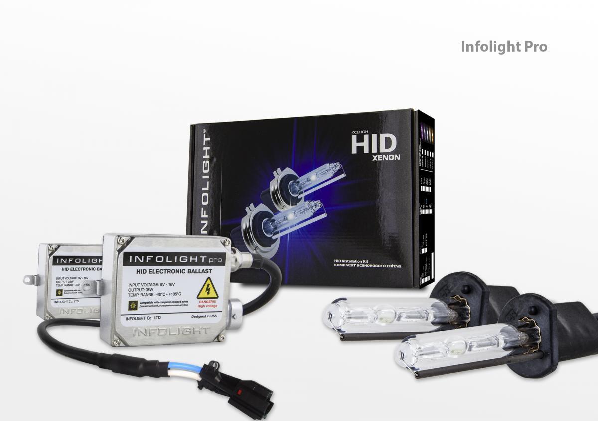 Комплект ксенона Infolight Pro H1 4300K - фото 1 - id-p1933482276