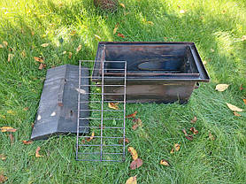 Коптильня для гарячого копчення 2 мм (довжина 40), фото 3