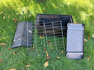 Коптильня для гарячого копчення 2 мм (довжина 40), фото 2