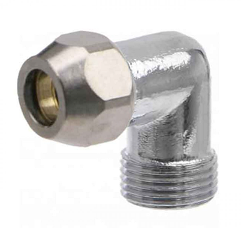 Коліно d10х1/2"З Albertoni