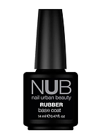 NUB Rubber Base Coat - каучуковая основа для гель-лака, 14 мл