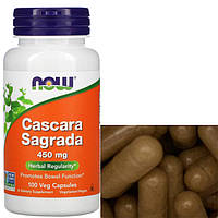 Крушина для здоровья кишечника NOW Cascara Sagrada 450 mg 100 капсул