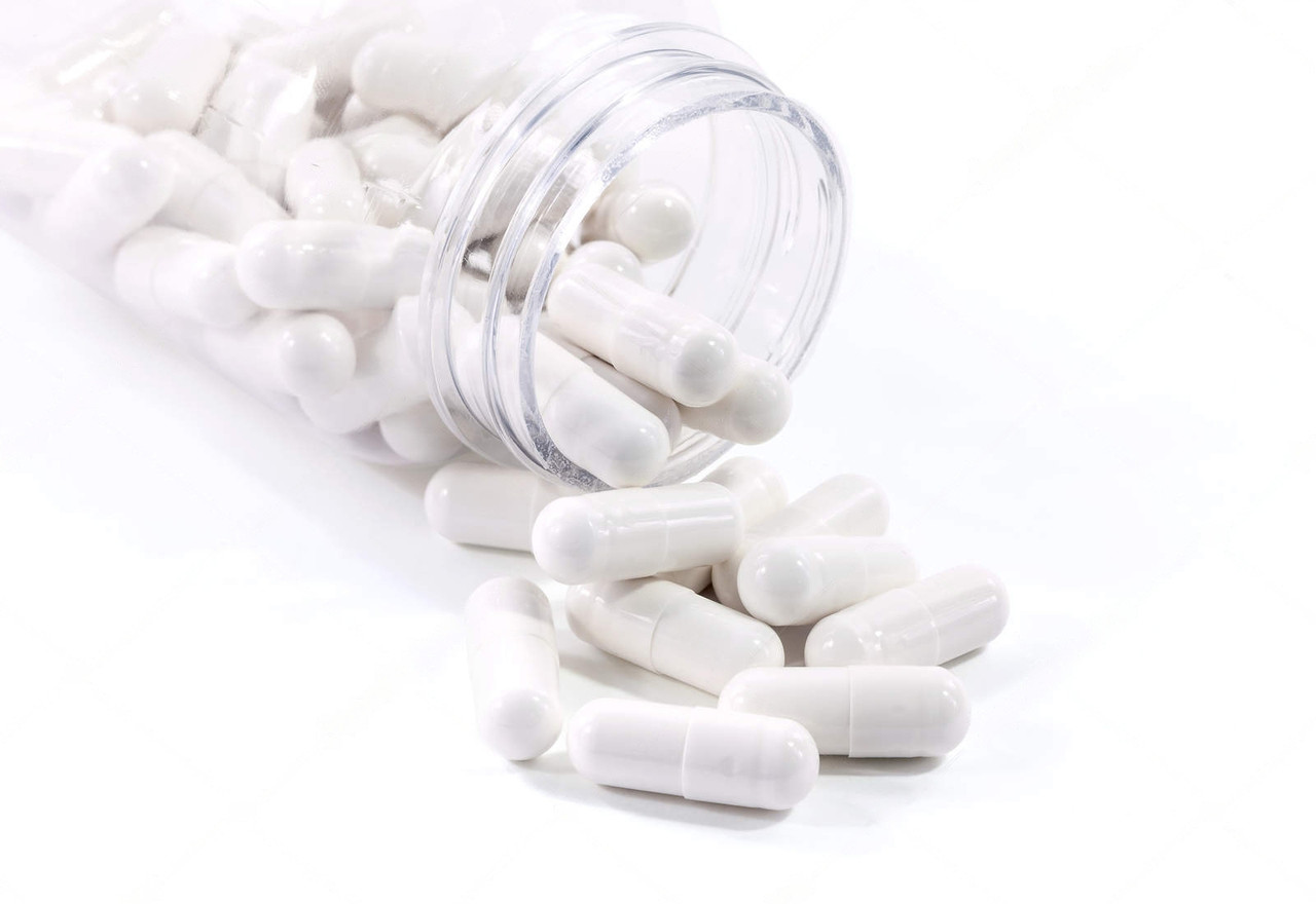 Капсулы желатиновые "00" прозрачные пустые 100 шт. 0,95 мл. твердые ...