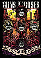 Guns N Roses американская хард-рок-группа - постер