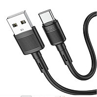 Кабель для зарядки и синхронизации HOCO USB Type-C 3A 1m Black (X83)