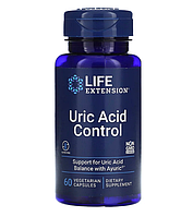 Контроль мочевой кислоты, Uric Acid Control, Life Extension, 60 капсул