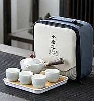 Набор посуды для чайной церемонии Дорожный чайный набор портативный с Китая