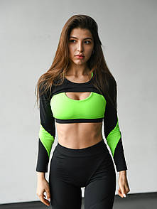 Рашгард жіночий спортивний Nova Vega укорочений