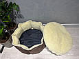 Лежанка для собаки, кота, лежак для собаки, кота, спальне місце МЕБЛЕВА ЗНОСОСТІЙКА ТКАНИНА, фото 3