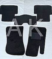 Ворсовые коврики в салон на ЗАЗ Деу ЛАНОС Daewoo Lanos серые комплект (5 шт)