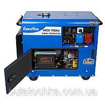 Генератор дизельний EnerSol SKDS-7EBAU, фото 2