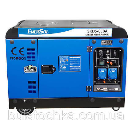 Генератор дизельний EnerSol SKDS-8EBA, фото 1