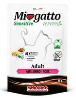 Вологий корм Morando MioGatto Sensitive Monoproteinulto 85 г