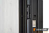 Вхідні двері з терморозривом модель Tower 527 комплектація TERMIX сірі, ABWEHR, фото 9