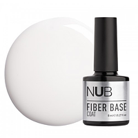 NUB Fiber Base 01 Milk - основа с армирующими волокнами (молочная), 8 мл