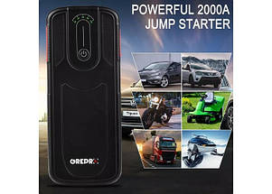 Автомобільний пусковий пристрій, бустер GrePro J100 2000А 12В 18000 мАг, фото 4