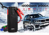 Автомобільний пусковий пристрій, бустер GrePro J100 2000А 12В 18000 мАг, фото 7