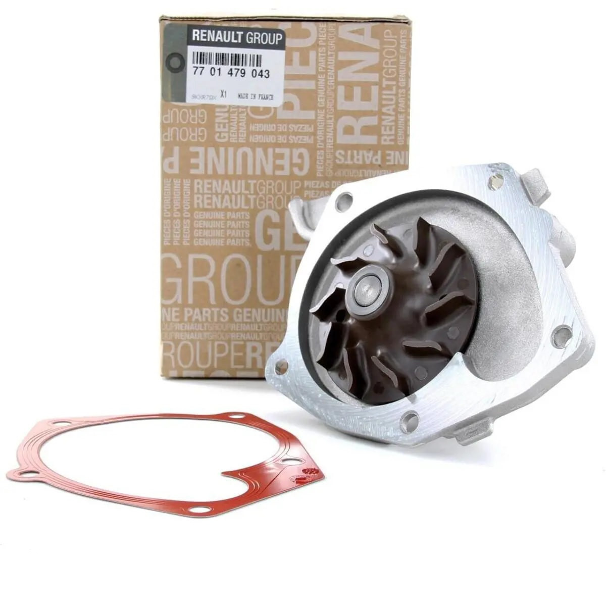 7701479043, помпа водяна (насос) охолодження Renault (RVI) 7701479043, фото 1