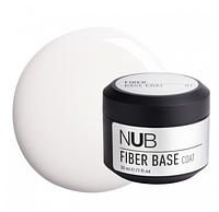 NUB Fiber Base 01 Milk - основа с армирующими волокнами (молочная), 30 мл