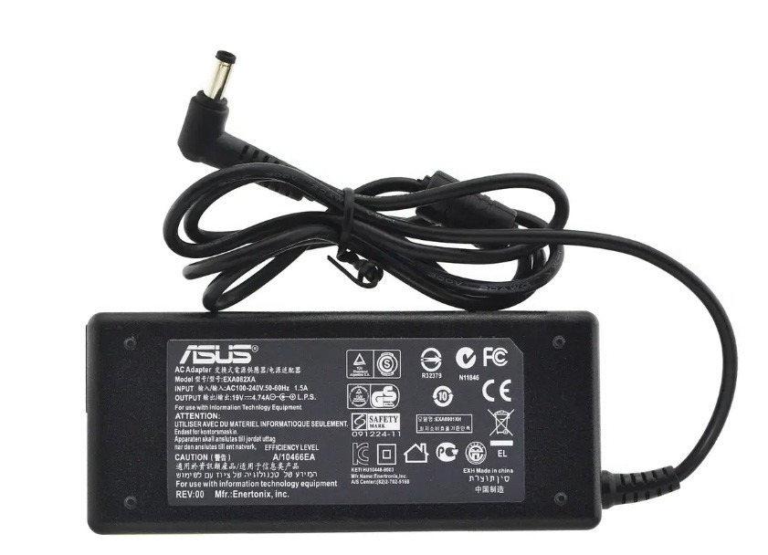 Блок живлення Asus 19v 4.74a (5.5 * 2.5), фото 1