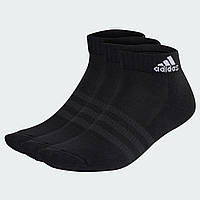 Оригинальные носки Adidas C SPW ANK 3P/Мужские носки Adidas/Набор носков Adidas чёрного цвета