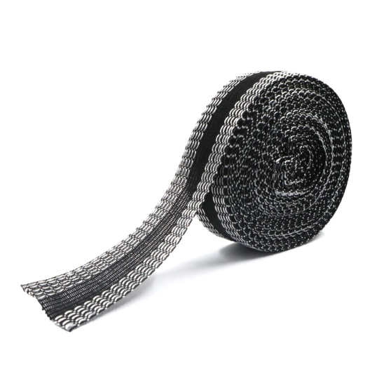 Термолента для одягу Тасьма клейова для штанів 2.5 см 5м Чорний (KG-10711), фото 1