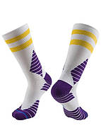 Компрессионные Спортивные для бега велоспорта Мужские носки SPI Eco Compression socks р. 41-45purple 4557 p