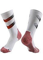 Компрессионные Спортивные для бега велоспорта Мужские носки SPI Eco Compression socks 41-45white 4559 wr