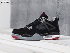 Чоловічі кросівки Nike Air Jordan 4 Retro Black