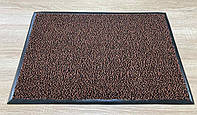 Коврик на резиновой основе Париж 70х50 см, коричневый