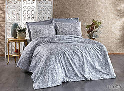 Сатин Преміум 2-спальна постільна білизна з компаньйоном ТМ Prima Teks  PT-006