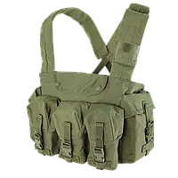 Разгрузочный жилет Condor Seven Pocket Chest Rig цвет olive CR-001