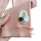 Лосини з високою посадкою на дівчинку  рубчик Крута якість Туреччина Розміри:  86, 92, 98, 104, фото 6