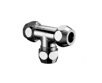 Трійник d10 хром Albertoni